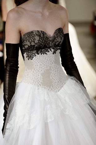 vera wang black tie