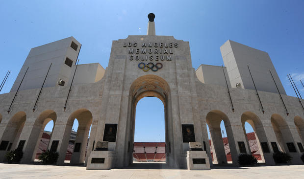 The Los Angeles Coliseum, venue for the 