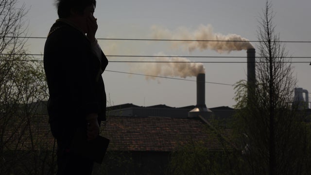 Chinese activist Wei Dongying is seen in her home village of Wuli 