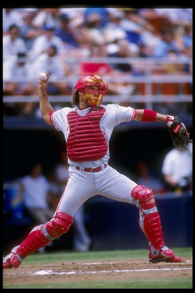 1992 Darren Daulton All-Star Game Worn Jersey & Spikes. Baseball, Lot  #81393