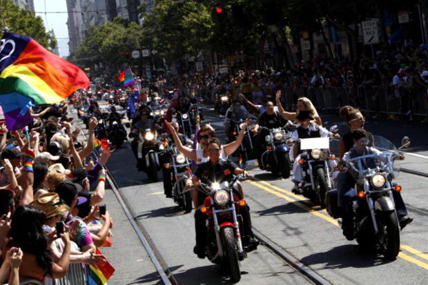 SF Gay Pride Parade Bolstered By Recent Supreme Court Rulings 