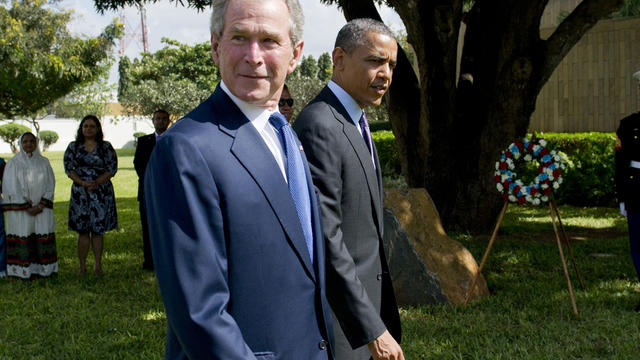 Barack Obama, George W. Bush 