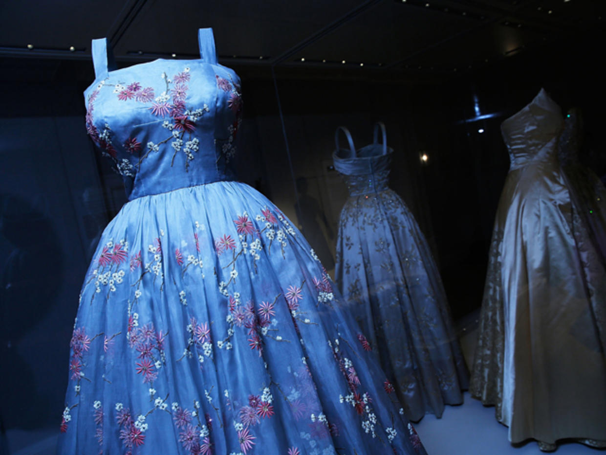 Royal gowns on display at Kensington Palace