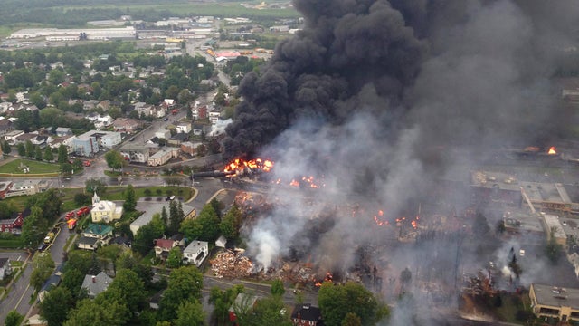 quebec, train, derailment, crash 