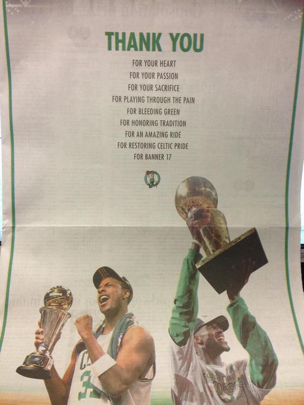 Celtics Globe 