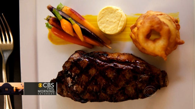 THE Dish: Chef Alfred Portale's pan roasted duck breast 