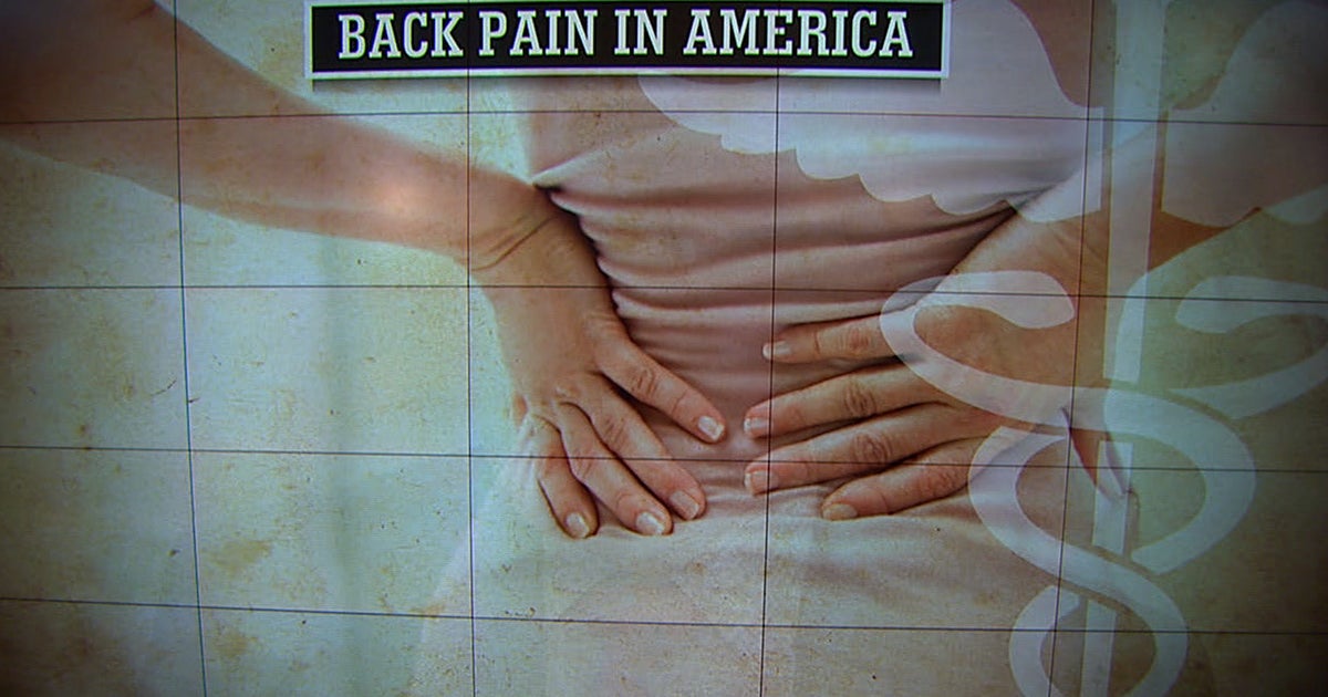 New solutions for long-lingering back pain - CBS News