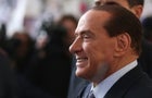 Silvio Berlusconi, Leader of Forza Italia, casts his vote 