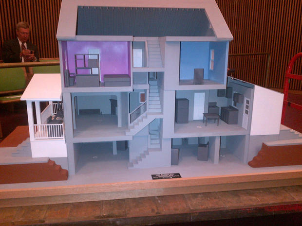 Prosecutors are expected to show this model of Ariel Castro's Cleveland home during his sentencing for keeping three women captive and subjecting them to years of sexual and physical abuse. 