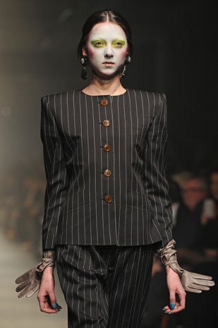 Punk stylist Vivienne Westwood