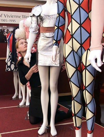 Punk stylist Vivienne Westwood