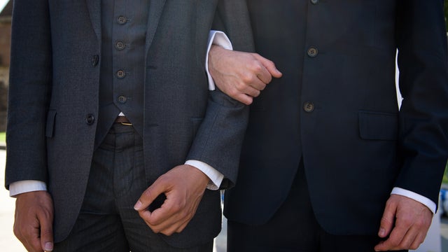 Protesters gather outside the Houses of Parliament in central London 