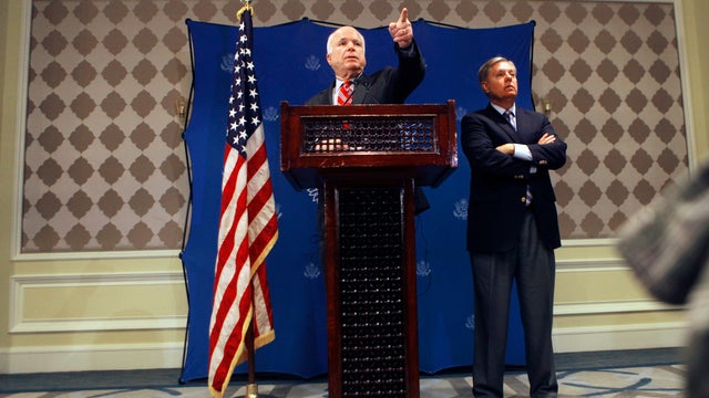 graham, mccain, egypt 