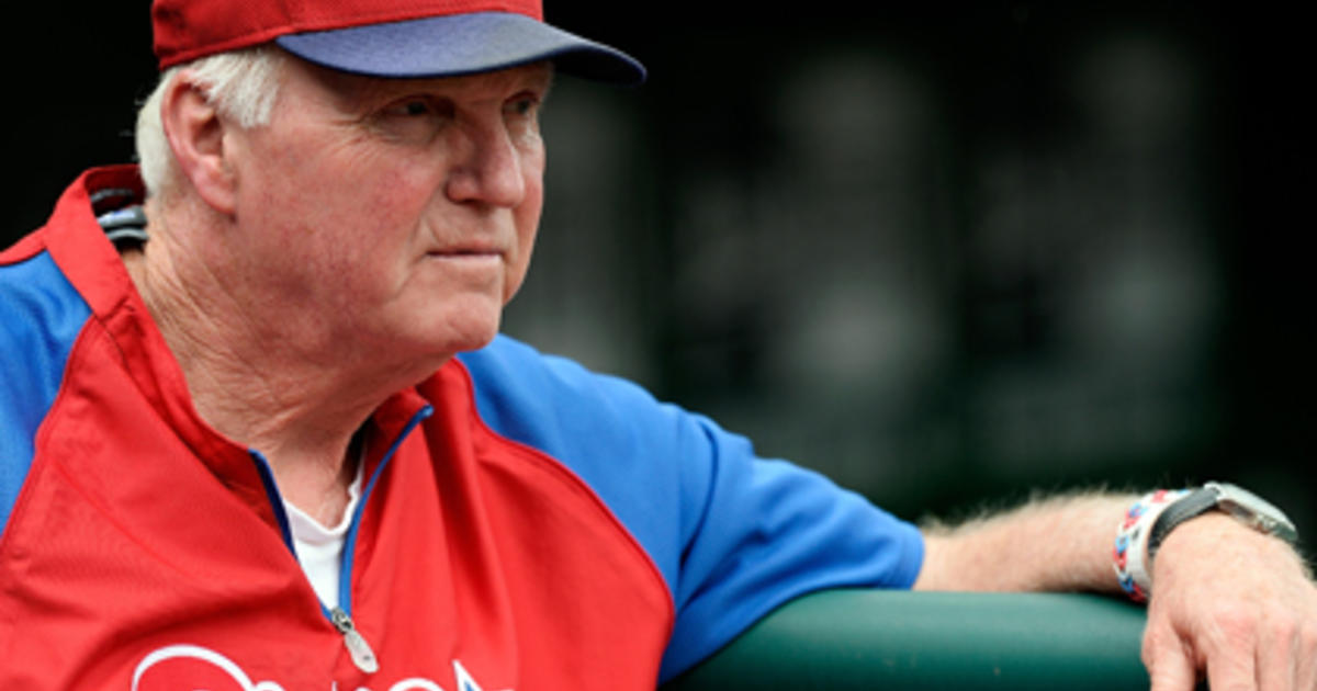 Legendary Phillies manager Charlie Manuel suffered a stroke during