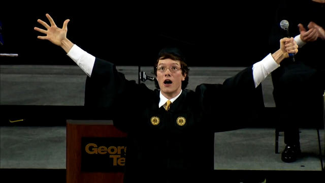 Student stuns at Georgia Tech with epic welcome speech 