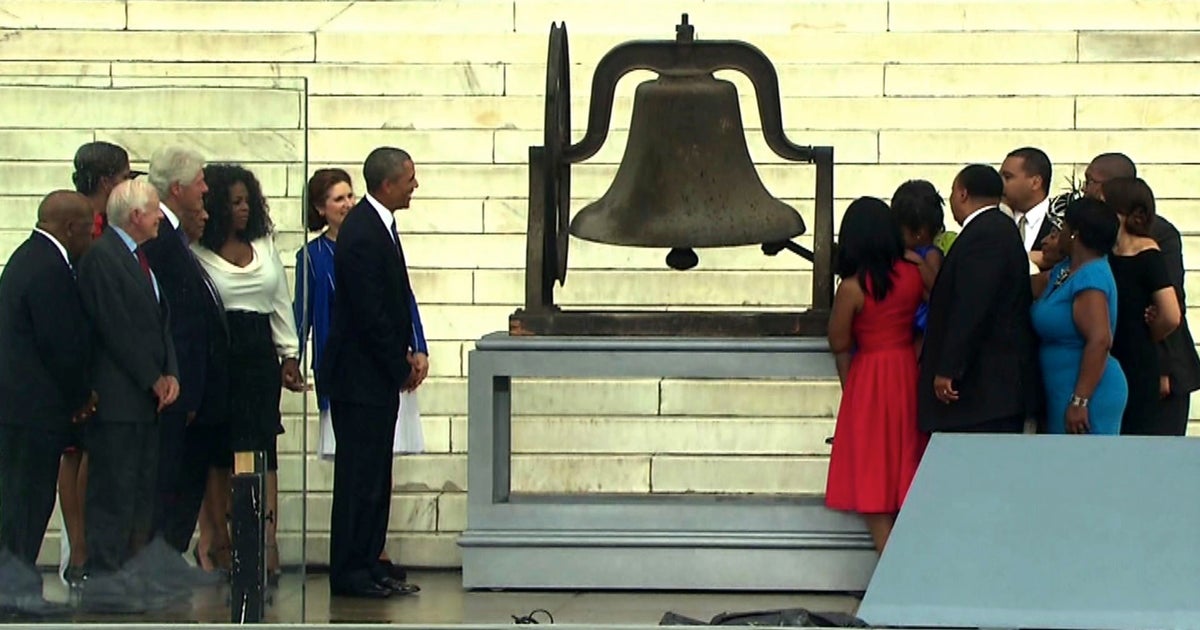 Bell's ringing marks 50th anniversary of March on Washington CBS News
