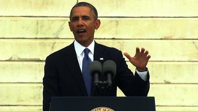 Obama: "Because they marched...the White House changed" 