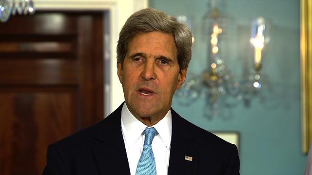 Kerry: U.S. "not alone" in response to Syria chemical attack 