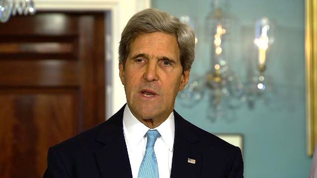 Kerry: U.S. "not alone" in response to Syria chemical attack 