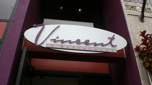 Vincent A Restaurant Sign 