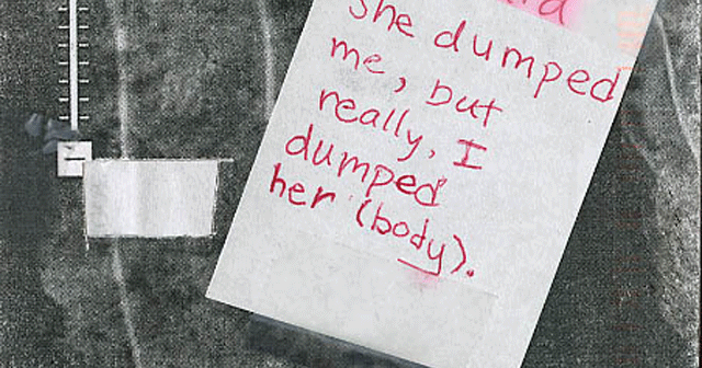 "Murder confession" sent to community mail website PostSecret was a