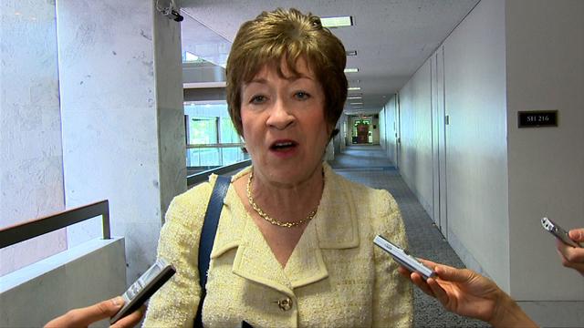Sen. Collins "firmly undecided" on Syria strike 