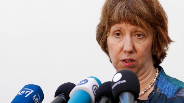 European foreign policy chief Catherine Ashton  