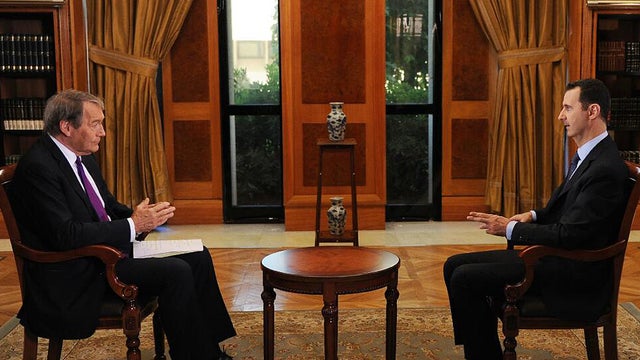 Charlie Rose interviews Syrian President Bashar Assad 
