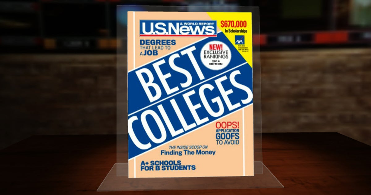 Best colleges of 2014 named - CBS News