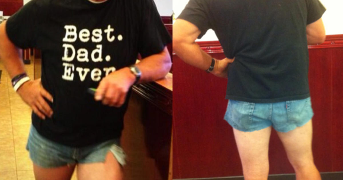 Dad Wears Short-Shorts To Teach Daughter A Lesson - CBS DFW