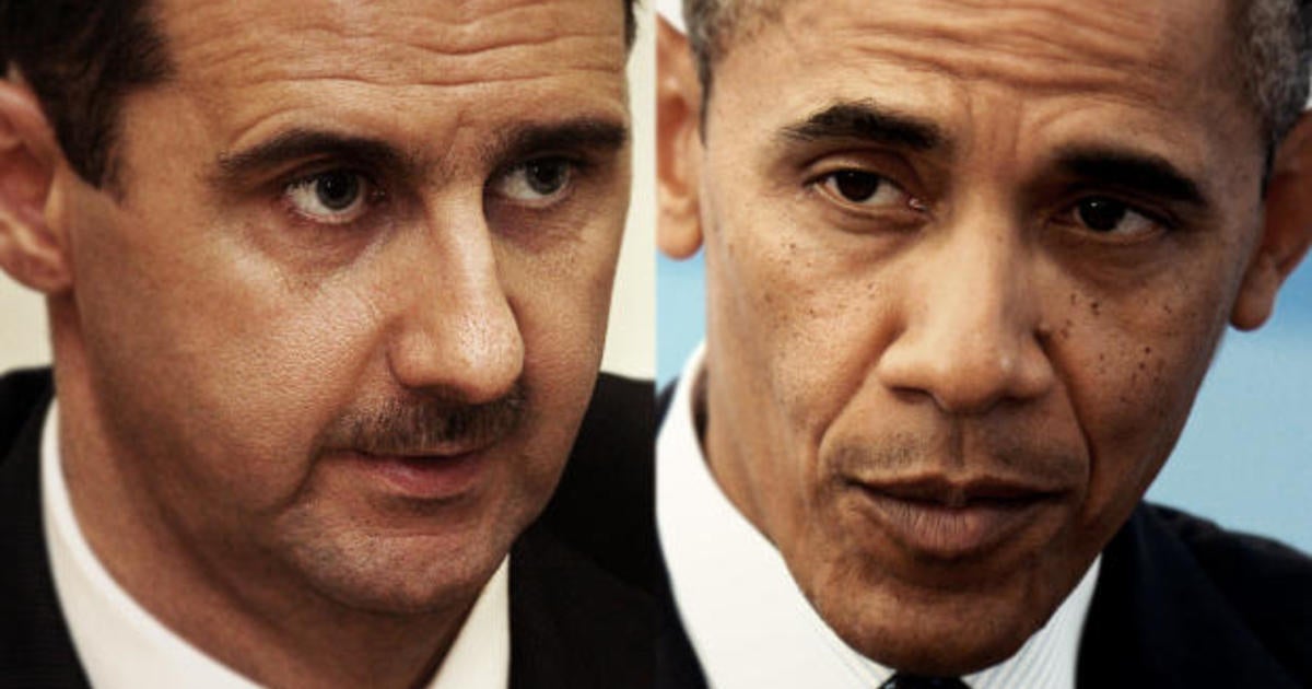 60 Minutes: Assad And Obama On Syria's Civil War - CBS News