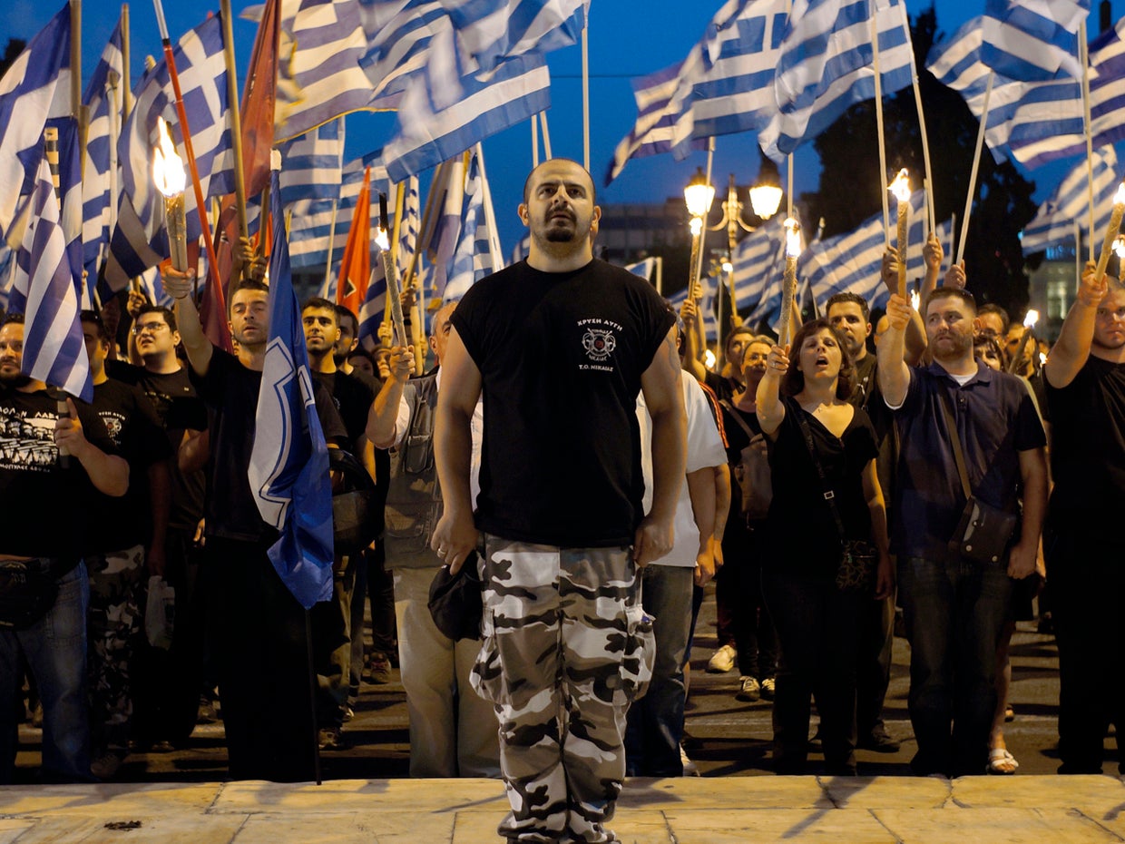 Leaders of Greek far-right Golden Dawn party in court - CBS News