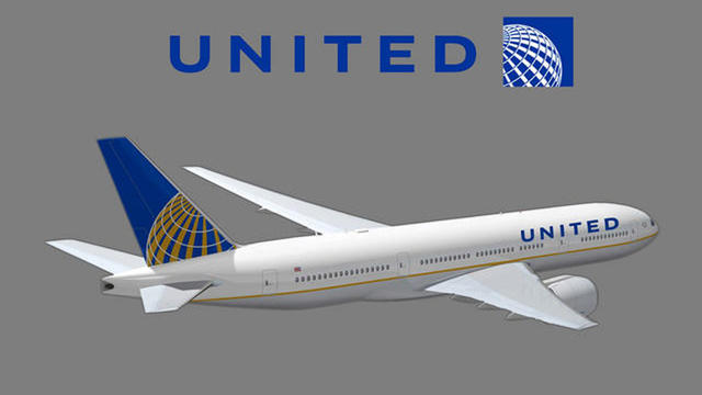 United Airlines logo, generic 