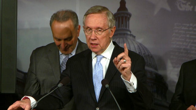 Reid: GOP putting "gun to the head" of American people 