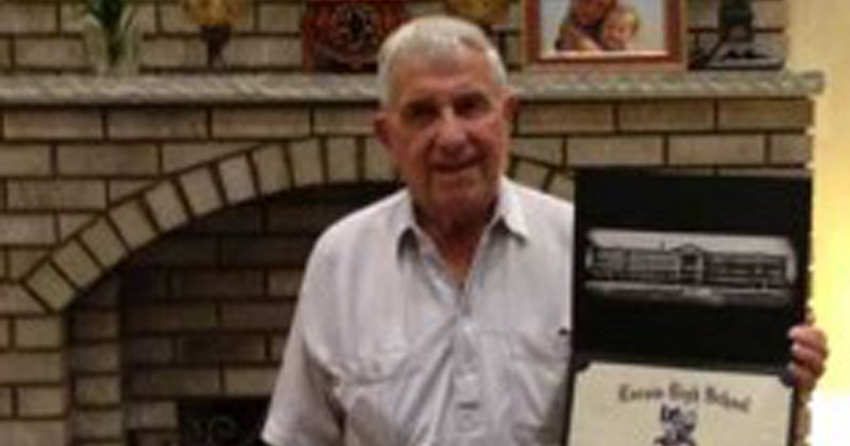 9 kept WWII vet from getting H.S. diploma for 70 years CBS News