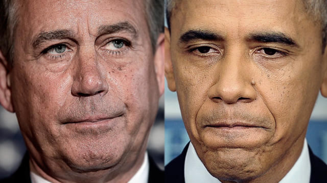 John Boehner and President Barack Obama, budget and shutdown talks 