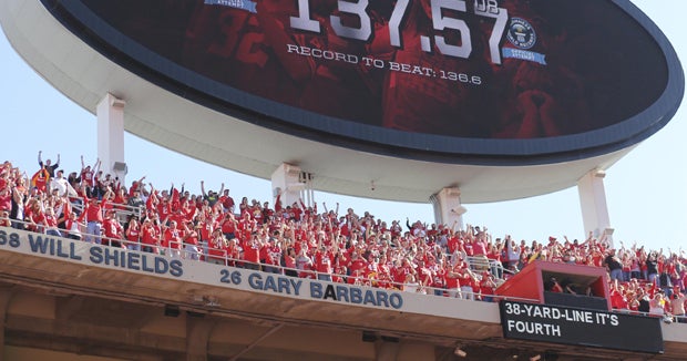 Kansas City Chiefs fans break record for noise level CBS News