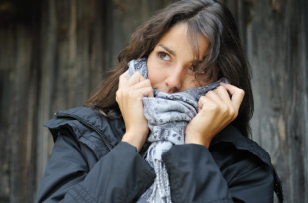 Woman in Scarf 