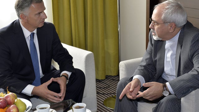 Mohammad Javad Zarif, Didier Burkhalter 