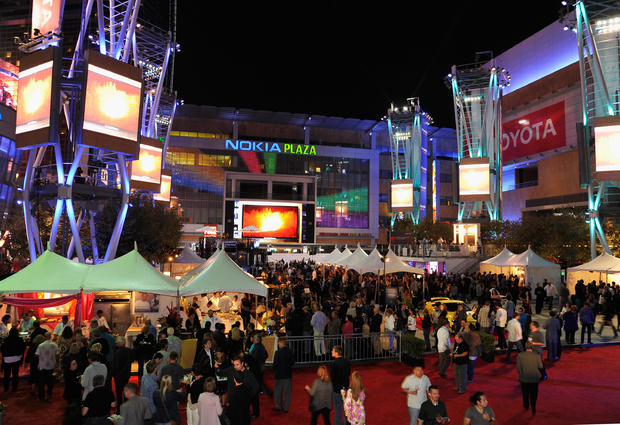 The First Annual Los Angeles Food &amp; Wine Hosts "Lexus LIVE On The Plaza" With Train 