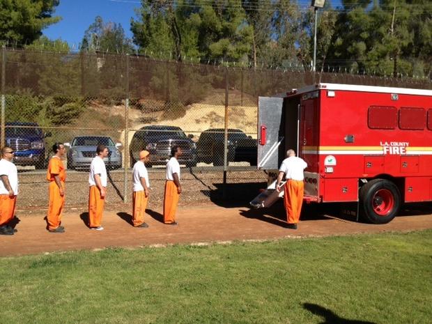 Calif. Inmates Transferred to Fire Camps 