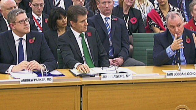 In an unprecedented hearing before British Parliament, intelligence chiefs said terror groups changed communications tactics after NSA leaks. 