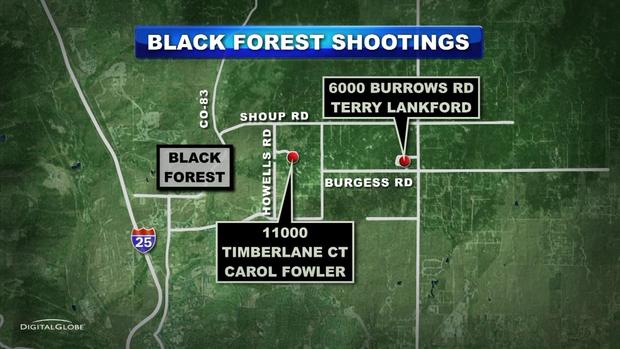 BLACK FOREST SHOOTINGS MAP 