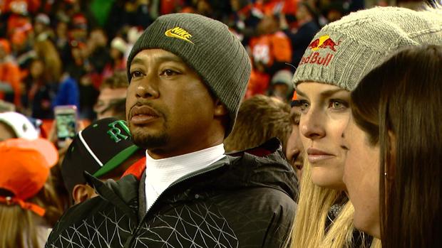 Tiger Woods And Lindsey Vonn In Denver 