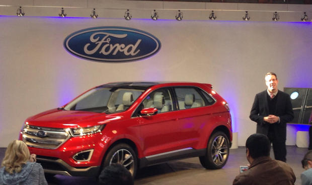 GM Keeps Trucking Ford Gets Edgy At LA Auto Show 