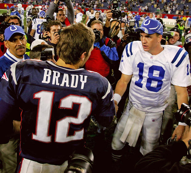 Tom Brady and Peyton Manning 