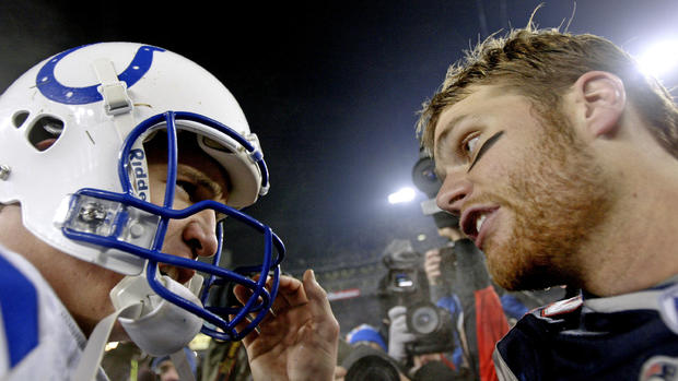 Peyton Manning and Tom Brady 