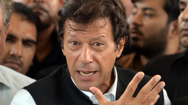 Pakistani politician Imran Khan 