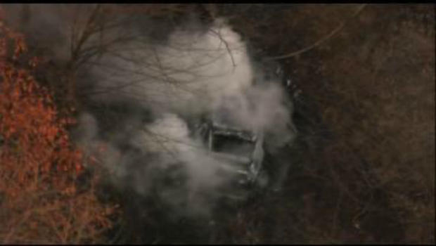 Hamilton Township car fire 