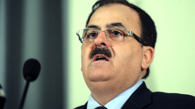 General Salim Idris, head of the Syrian National Coalition's Supreme Military Council 